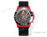 TW Factory Rolex Daytona Carbon Fiber Case/Bezel 40*12.4mm Dandong 4802 Movement Watch